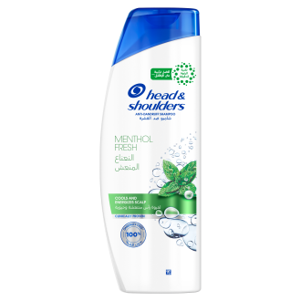 شامپو ضد شوره مدل Menthol Refresh عربی حجم 400 میل(اورجینال)